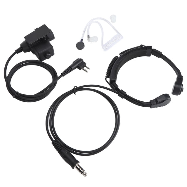 Adaptador Militar del PTT U94, Accesorios de Auriculares de Adaptador Ptt PortáTil U94 PTT PUSH PARA HABLAR PARA RADIO