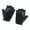 Black, variant on PU Leather Fingerless Driving Gloves for Motorcycle, Weightlifting, Cycling, Driver, Men Women Teens Half Finger Gloves