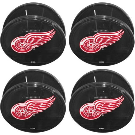NHL Detroit Red Wings Magnetic Chip Clip Set, 4pk