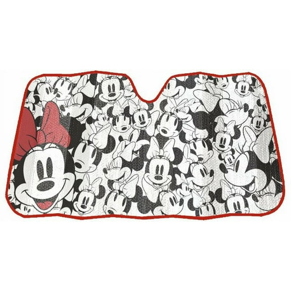 Plasticolor Disney Minnie Mouse Expressions Accordion Sunshade