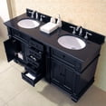 thumbnail image 3 of Miseno Mves60 60" Free Standing Vanity Set - Black, 3 of 5