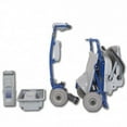 thumbnail image 3 of Tzora - Classic Lexis Light - Folding Lightweight Travel Scooter - 4-Wheel - Blue, 3 of 6