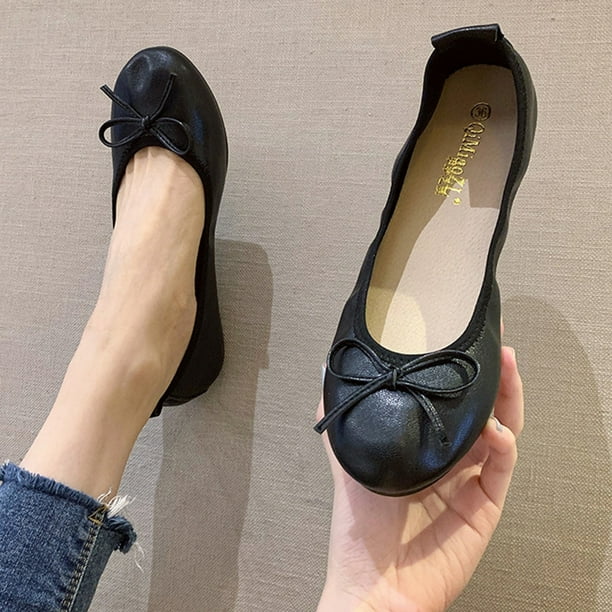 Pera Limonera Bailarinas Negras Punta Mujer Pera Limonera