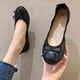 thumbnail image 5 of Zapatos Casuales Verano Mocasines Ballet Flats Bowknot Punta Redonda Cómodo para Las Mujeres, 5 of 9