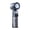 Black, variant on Transparent Ice-Cool Handheld Fan, Portable Folding Neck Fan with LED Display, 3 Speeds, 90° Tilt, Lanyard, Black (Black)