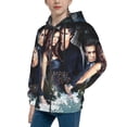 thumbnail image 2 of The Vampire Diaries Teen Sweatshirts Hoodies Youth Hooded Hoody Fashion Zipper Coat For Boys And Girls, 2 of 7