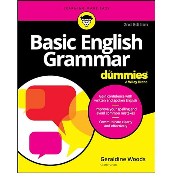 Pre-Owned Basic English Grammar for Dummies (Paperback) 139424472X 9781394244720