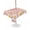 Pink, variant on Outdoor Tablecloth with Umbrella Hole for Patio/Picnic/Party/Camping, Spring White Daisy Waterproof Table Cloth Rectangle Table Cover Washable, Farmhouse Floral Orange Buffalo Plaid (52"x 70")