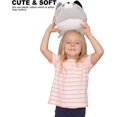 thumbnail image 3 of Super Soft Cat Plush Toy, Fluffy Chubby Kitty Stuffed Animal, Adorable Plush Cat, 3 of 5