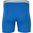 thumbnail image 2 of Gildan Men's Underwear Boxer Briefs, Multipack, Navy/Metro Blue/Antique Royal (5-Pack),&nbsp;, 2 of 2
