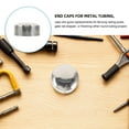 thumbnail image 4 of SASABAXI 2Pcs Rail Plug Silver Stainless Steel Handrail Accessories Protective Round Design, 4 of 8
