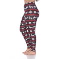 thumbnail image 3 of White Mark Leggings à Imprimé des Fêtes pour Femmes, 3 of 5