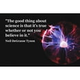 thumbnail image 3 of ArtsyQuotes 14x11 Black Modern Framed Museum Art Print Titled - Neil DeGrasse Tyson Quote: Science, 3 of 5