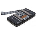 thumbnail image 3 of Wrangler Wristlet Western Wallet Boho Aztec Credit Card Holder for Women, Black, 3 of 7
