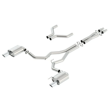 BORLA EXHAUST 140629 2015 MUST GT 5.0L AT/MT RWD 2DR 3.00IN S-TYPE S RD RL AC SR TIP 4.00IN RD X 9.5I