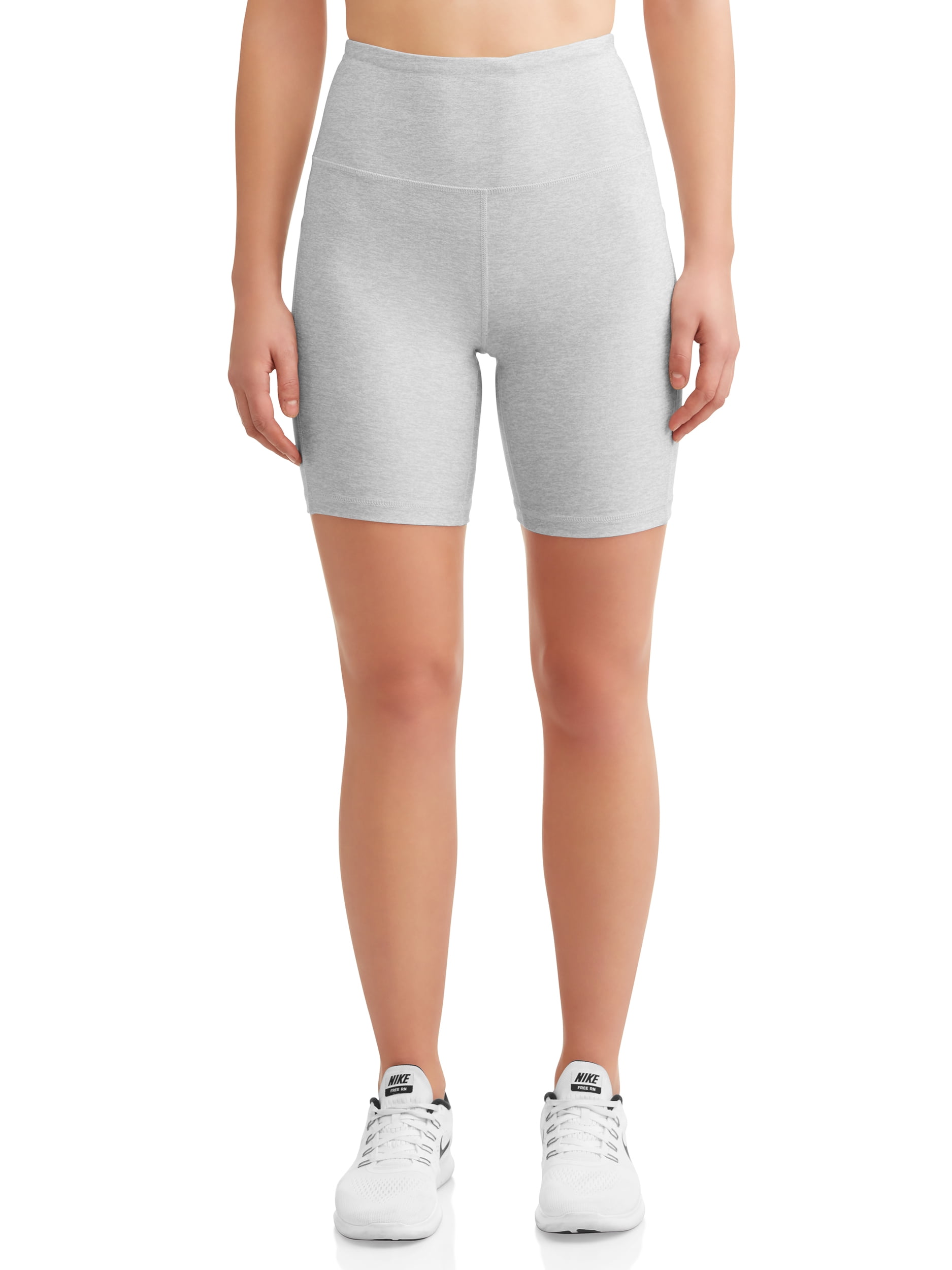 N Y L Sport Women S Core Active High Rise 7 Bike Shorts