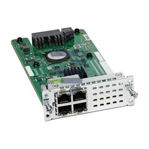 Cisco NIM-ES2-4 ISR 4000 Series 4x Gigabit Ethernet RJ-45 Router Module