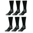 thumbnail image 2 of Wrangler Wool Blend Work Socks for Men, Size 6-12, Black, 6 Pairs, 2 of 5