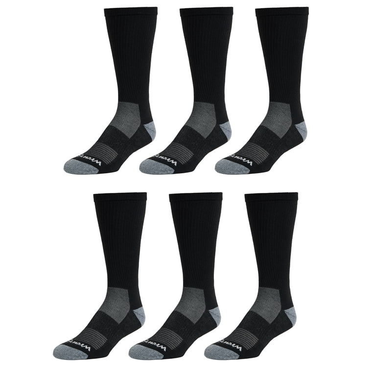 Wrangler Men's Wool Blend Work Socks 6-Pack photo 2