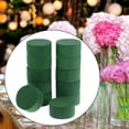 thumbnail image 3 of Menolana 12Pcs 9cm Floral Wet Foam Bricks Water Absorbent Flower Color Green Arrangement Craft, 3 of 8