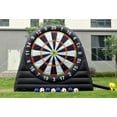 thumbnail image 3 of 10FT Tall Giant Inflatable Soccer Dart Board Games - with 450w Blower, 8 Soccer Balls - Large Kick Football Target Dartboard for Outdoor Yard Lawn Family Kids Adults, 3 of 12
