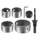 thumbnail image 1 of Bi-Metal Orificio Sierra Juego, 1-1/4" (32mm) 1-1/2" (38mm) HSS (Alta Velocidad Acero) Orificio Cortador Taladro para Metal Madera Plástico PVC Tablero Gris 4 Piezas, 1 of 6