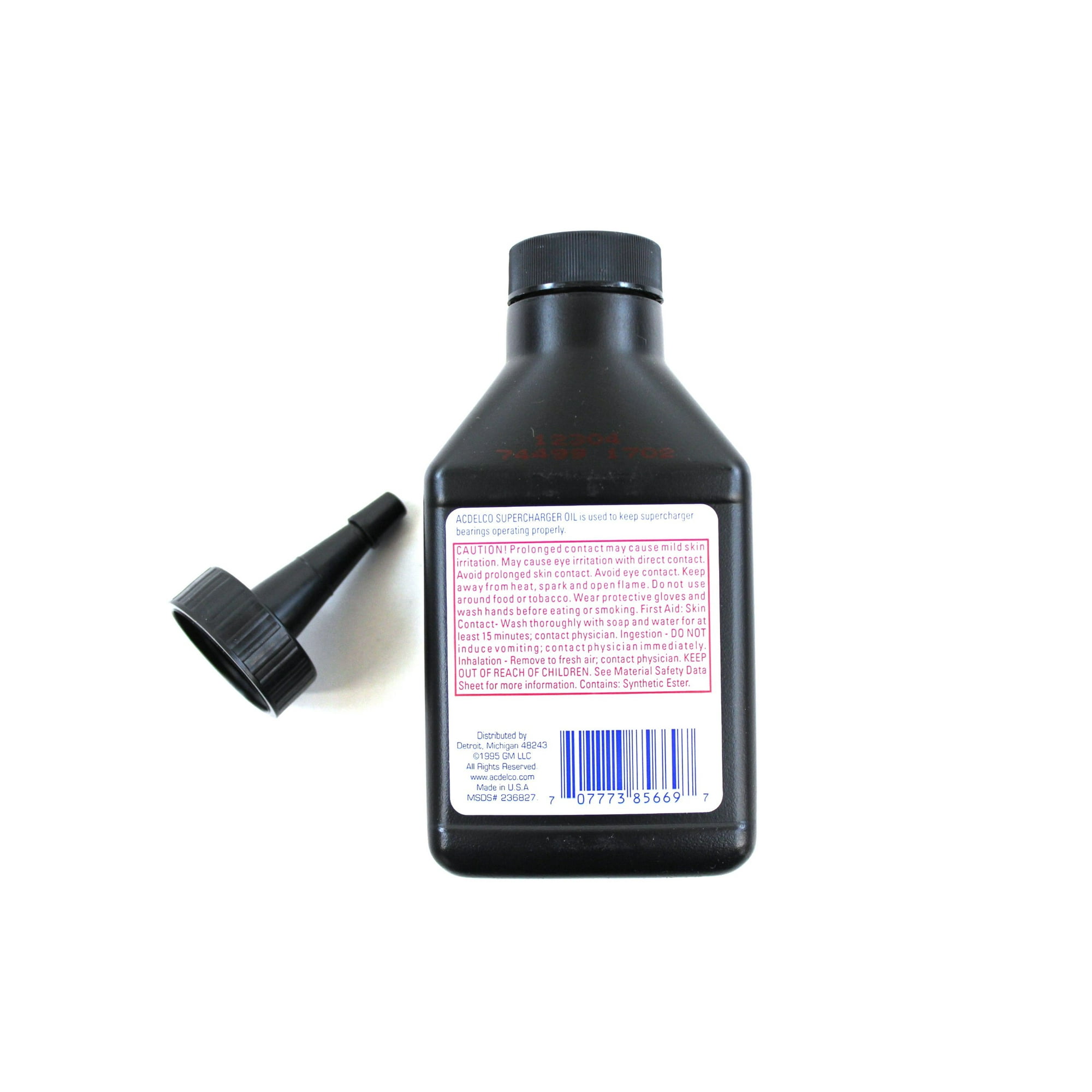 GM Performance Supercharger Gear Oil - 4oz. VOC Compliant GM Performance Supercharger Gear Oil - 4oz. VOC Compliant