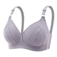 thumbnail image 5 of Aboser Push Up Bras for Older Women Add 2 Cup Sizes Bras No Underwire Seamless Bra Adjustable Full Coverage Bralettes Comfort Everyday T-shirt Bras, 5 of 5