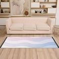 thumbnail image 2 of Yayeee Runner Rug for Bedroom 2'x6' Machine Washable Hallway Non Slip Mat, Light Blue Gradient, 2 of 8