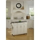 Photo 1 of **INCOMPLETE**Create-a-Cart White Finish Stainless Top