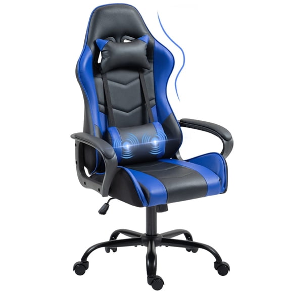 BUPPLEE Ergonomic High Back Gaming Chair, 360 Degree Swivel Height Adjustable Gaming Chair