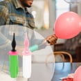thumbnail image 3 of BRIGHTFUFU 2Pcs Versatile Hand Pump Plastic Air Pump Balloon Inflator for Party Use Assorted Colors, 3 of 8
