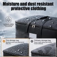 thumbnail image 6 of MMJ Extra Large Moving Storage Bag 110L Heavy Duty Waterproof Packing Tote Zipper Reinforced Handles Clothes Bedding Travel Organizer, 6 of 6
