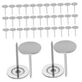 thumbnail image 6 of Luxshiny 100Pcs Decorative Upholstery Pins Plated Silver Flat Head Nails for Secure Furniture and, 6 of 7