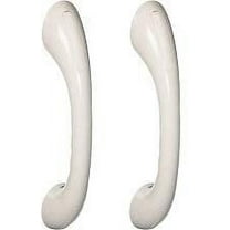 Moen Home Care Designer Hand Grip LR2250DW - 9-Inch Glacier White Grab Bar - 2 Pack