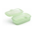 thumbnail image 2 of Lekue Reusable Silicone Meal Container - Stackable BPA Free Platinum Silicone Lunch Box for Food Storage, To-Go Meals, Portion Control, 16.9 fl oz, 2 of 9