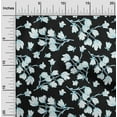 thumbnail image 2 of oneOone Polyester Spandex Aqua Blue Fabric Floral Quilting Supplies Print Sewing Fabric By The Yard 56 Inch Wide, 2 of 4