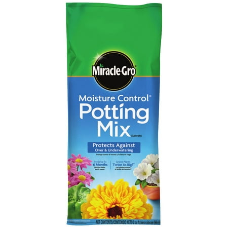 Fiber Grow Growing Mix - Miracle-Gro Moisture Control Potting Mix 2 CF