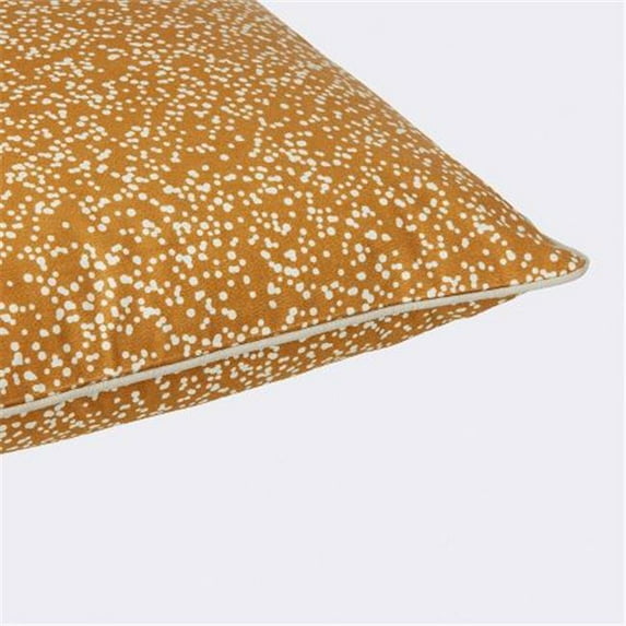 Ferm Living 7420 Trine Andersen 50 x 50 cm. Dottery Cushion Pillow, Curry