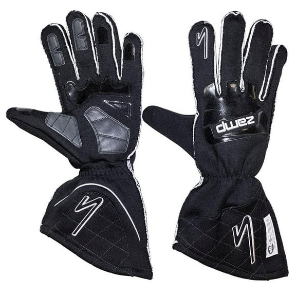Zamp Gloves ZR-50 Black Large Multi-Layer SFI3.3/5