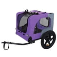 thumbnail image 6 of “Foldable Pet Bike Trailer for Small & Medium Dogs – Best-Selling Easy-Release Wheel Dog Cart with Non-Slip Floor & Internal Leash”, 6 of 23