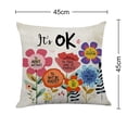 thumbnail image 2 of Almohadas Littlefa Inspiring It's OK para niñas y niños, color beige, 2 of 5