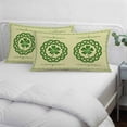 thumbnail image 4 of St. Patrick's Day Pillow Covers 12"x20", Farmhouse Green Lucky Clovers Border Soft Brushed Microfiber Breathable Throw Pillow Covers, Decorative Pillowcase with Zipper for Couch Sofa Bedroom, 4 of 9