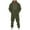 Army Green, variant on Men Tracksuit Set 2 Piece Sets - 1/4 Zip Long Sleeve Tactical Hoodies Military and Cargo Pants Casual Fall Outfits 2025 Wine