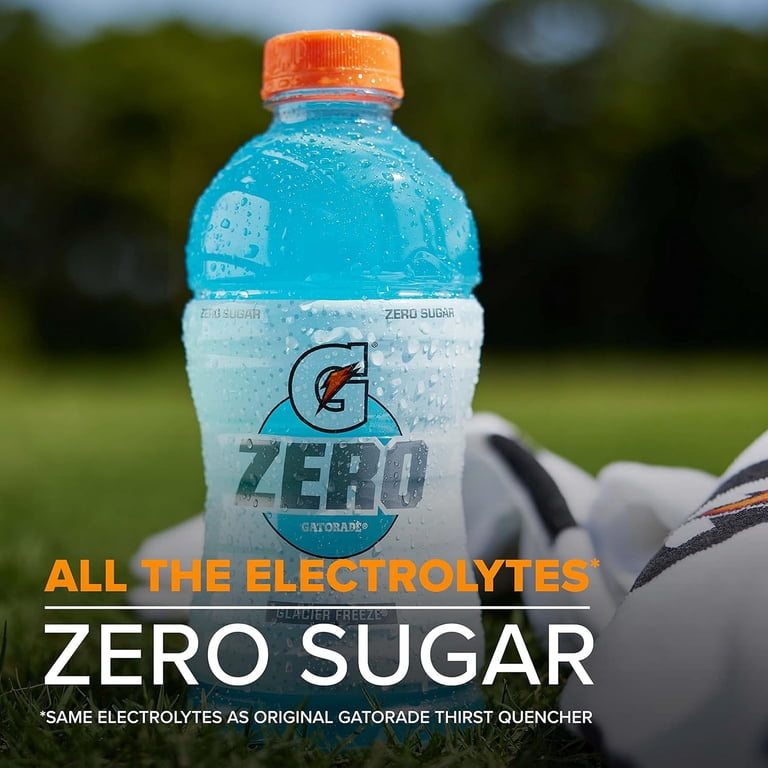Gatorade Zero Sugar Glacier Freeze, 20 fl oz Bottles, 8 Pack photo 3