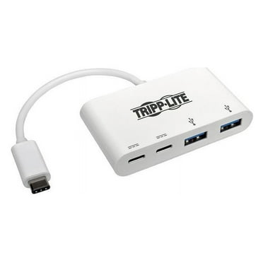 Tripp Lite 4-Port USB 3.1 Gen 1 Portable Hub USB-C to x2 USB-A and x2 USB-C (U460-004-2A2C)