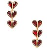 Kate Spade Rock Solid Two Tone One Size Earrings WBRUH792636