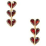 Kate Spade Rock Solid Two Tone One Size Earrings WBRUH792636