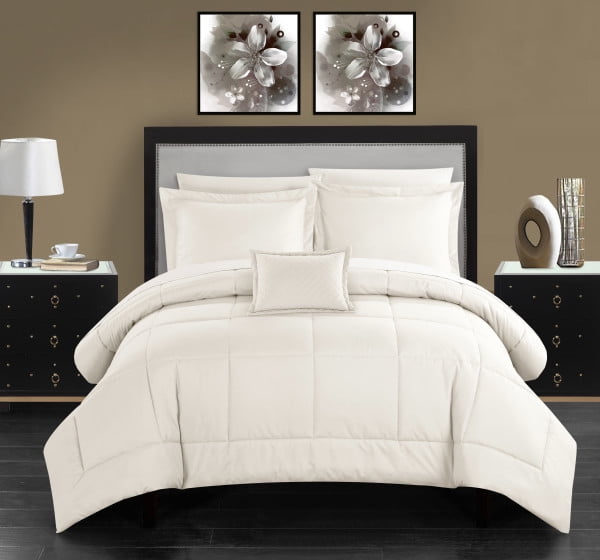 Chic Home Contemporary 6 Piece Comforter Sets, Twin