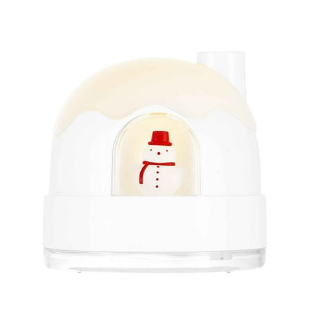 

Humidifier New Igloo Silk Screen Gift Snowman Doll Custom Desktop Christmas